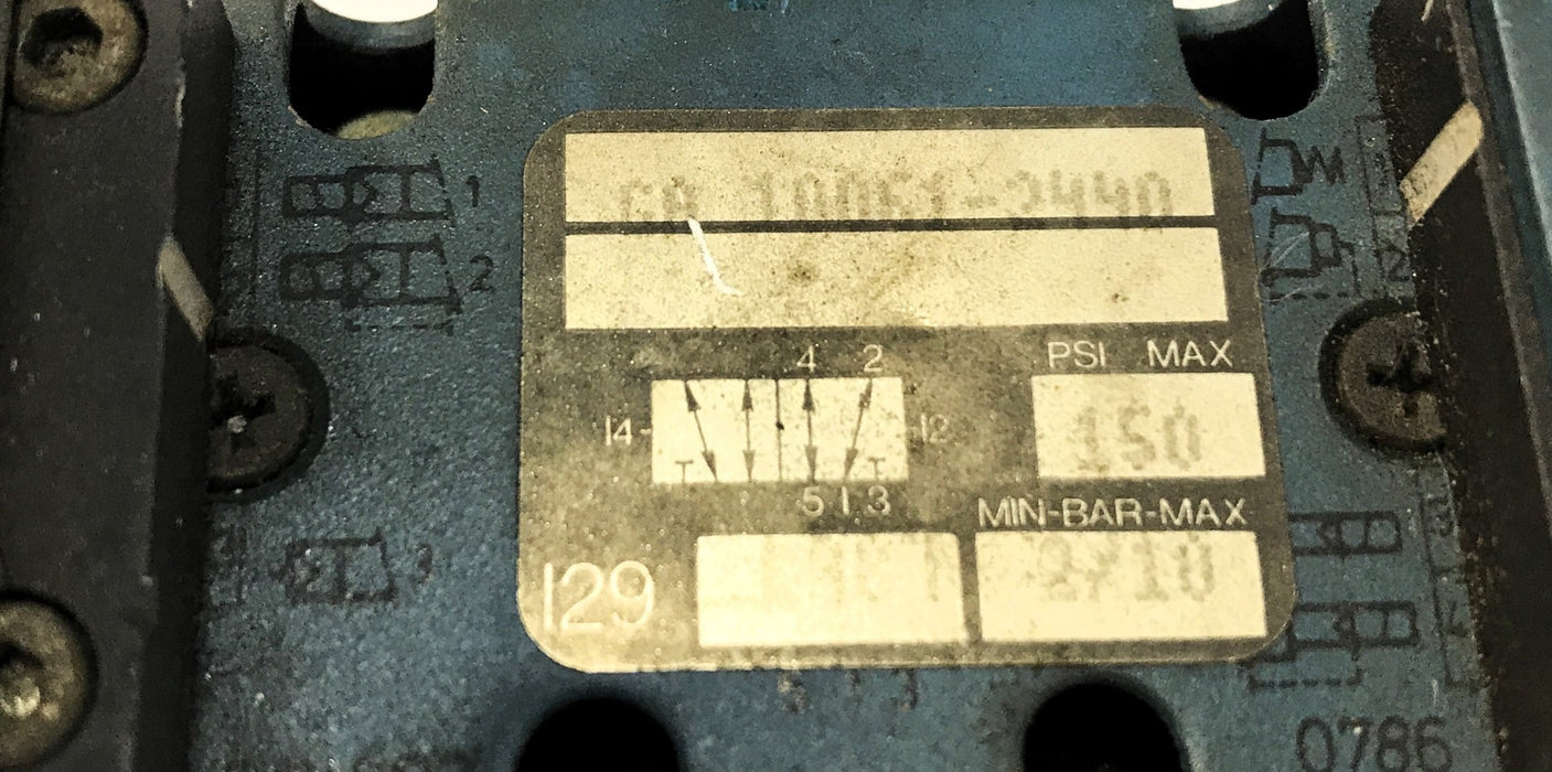 Hytork Pneumatic Actuator W/ Wabco Solenoid Valve (CA-10061-2440) 130 USED