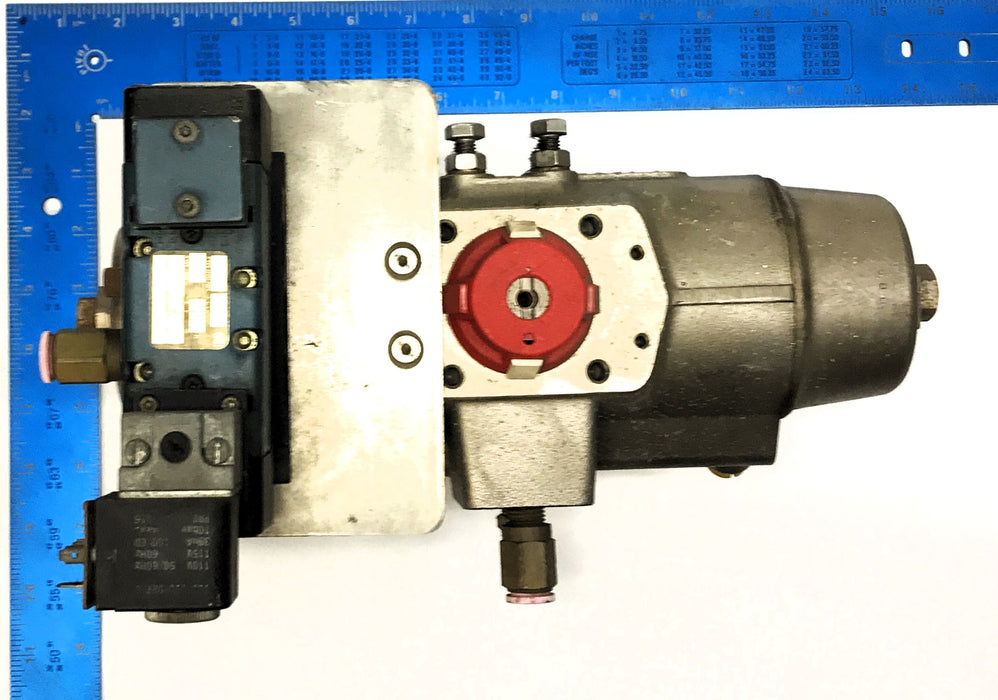 Hytork Pneumatic Actuator W/ Wabco Solenoid Valve (CA-10061-2440) 130 USED