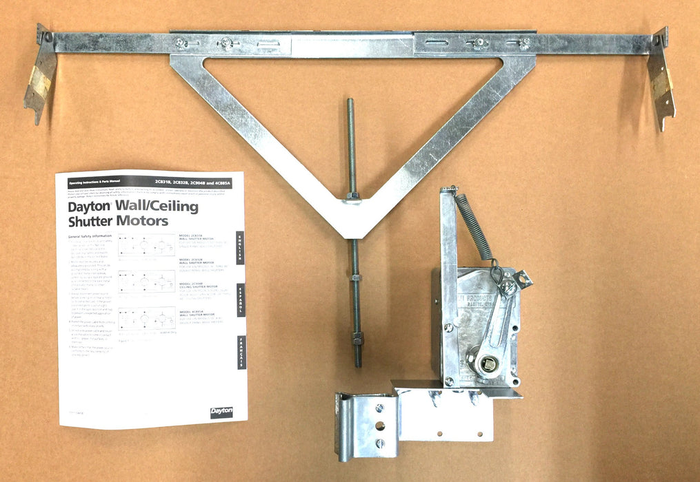 Dayton 115/230V Wall Shutter Motor Assembly 4C885A NOS