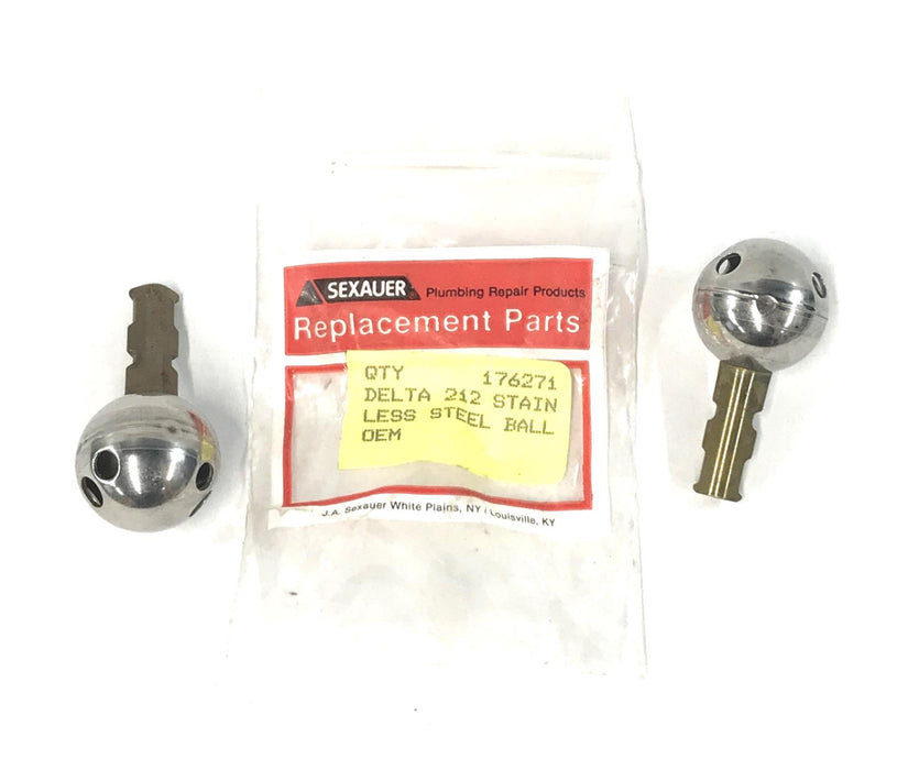 Delta Stainless Steel Ball RP212 (#212) [Lot of 2] NOS