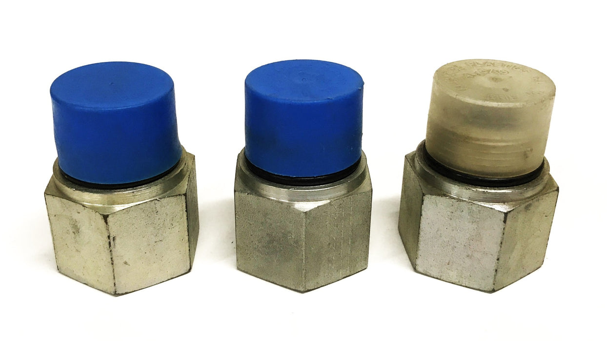 Lenz 1-5/16 inch Male x 1-1/8 inch Female Hydraulic Fitting [Lot of 3] NOS