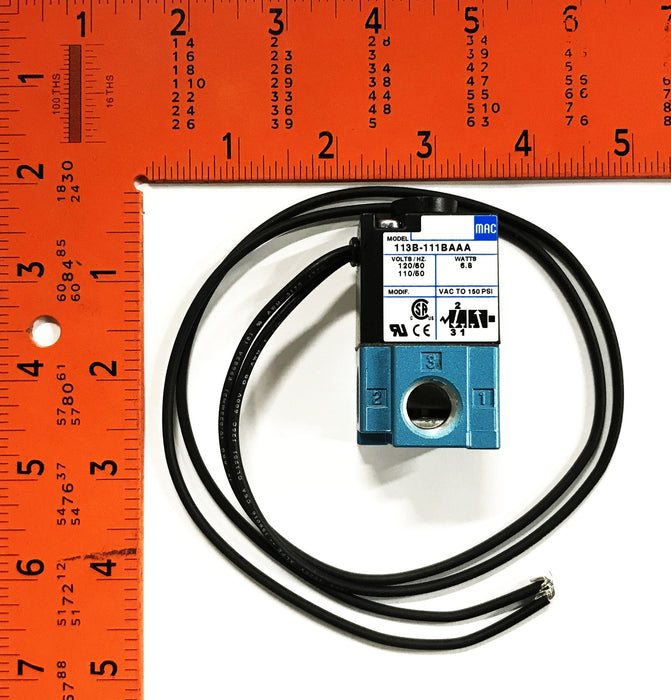 MAC Valves Solenoid Valve 1138-111BAAA NOS