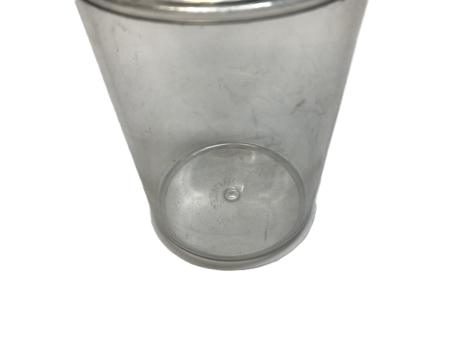 Killark Durable Clear Polycarbonate Globe(Some Smudges) VPLCG-100 (0452594B) NOS
