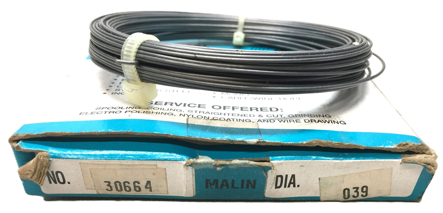 Malin .039 Diameter 1/4lb. Music Wire 30664 NOS