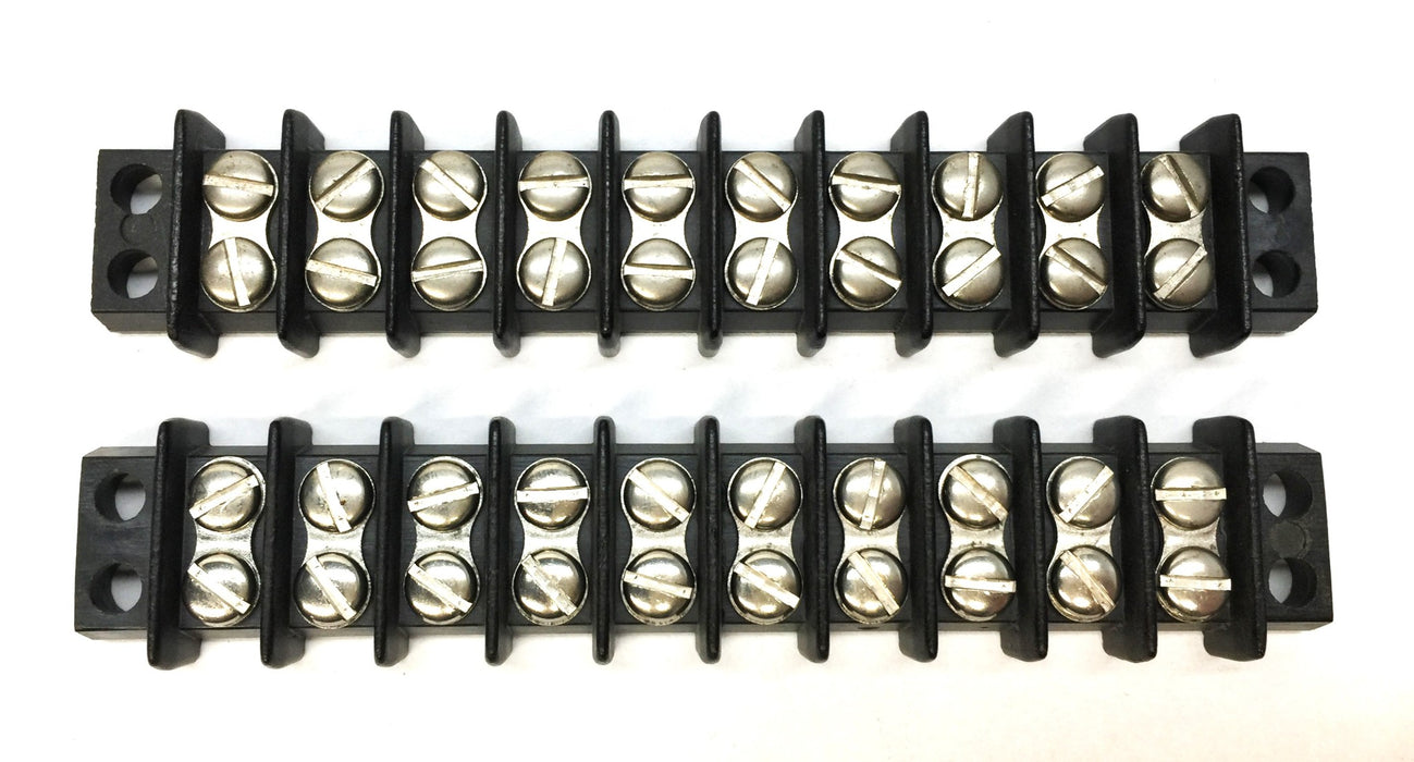 Automated Packaging Systems Barrier 10 Terminal Block 21404A10 [Lot of 2] NOS