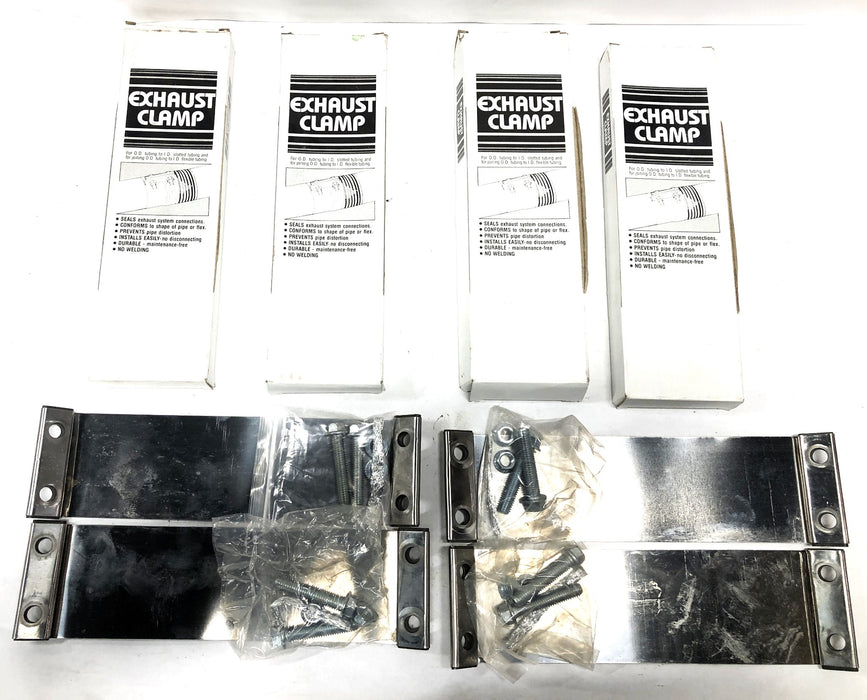 Donaldson Stainless Exhaust Clamp 3-1/2 in O.D. [Lot of 4] NOS