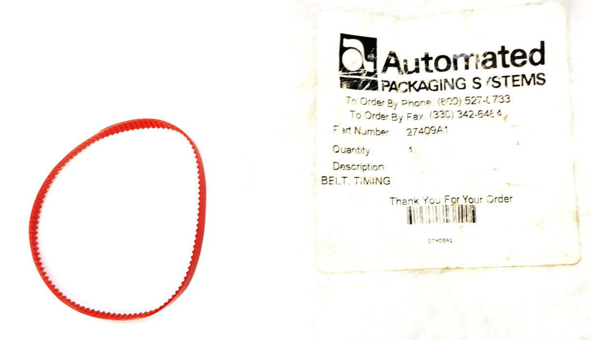 Automated Packaging Systems Timing Belt 27409A1 NOS