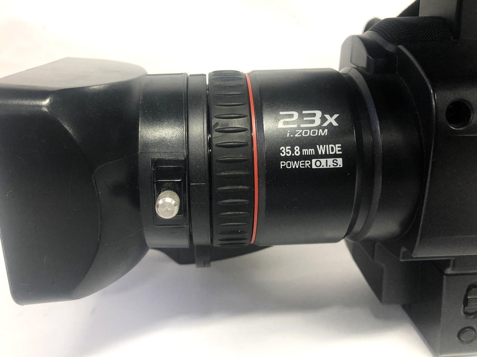 Panasonic AVCHD 23x 35.8mm Wide Lens Camcorder With Case 1920X1080 USED