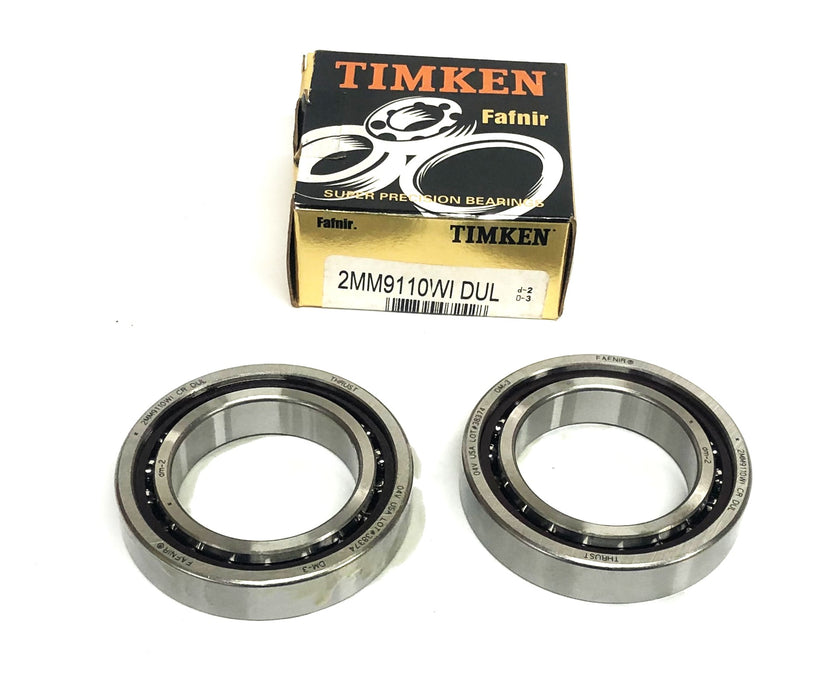 Fafnir/Timken 2 Piece Set Precision Bearing 2MM9110WIDUL NOS