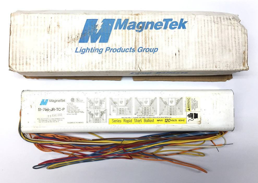 Magnetek 120V/60Hz Series Rapid Start Ballast 51-794-JR-TC-P (51794JRTCP) NOS