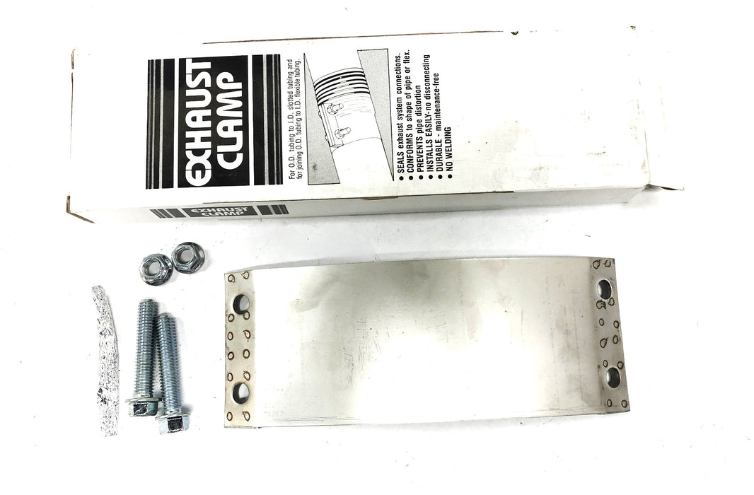 Unbranded Exhaust Band Clamp 2-1/2 in O.D. [Lot of 3] NOS