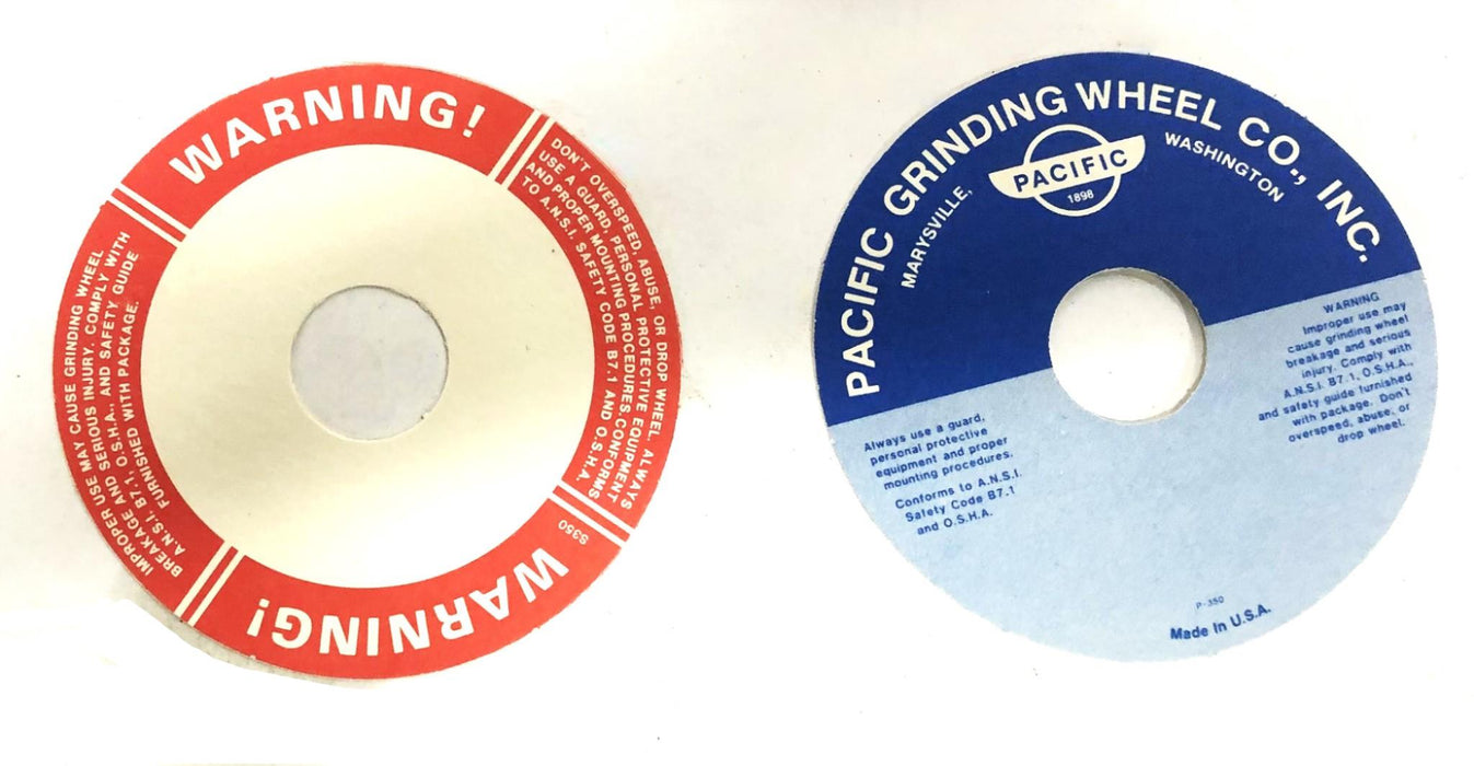 Pacific MAX 3630 RPM 10x1/8x7/8 Inch Grinding Wheel A4G-M7-BB2 (32304-1) NOS