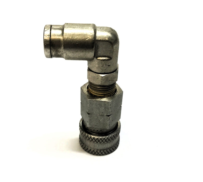 Parker Hydraulic Quick Connect Hose Coupling W/ Elbow Fitting SST-1 NOS