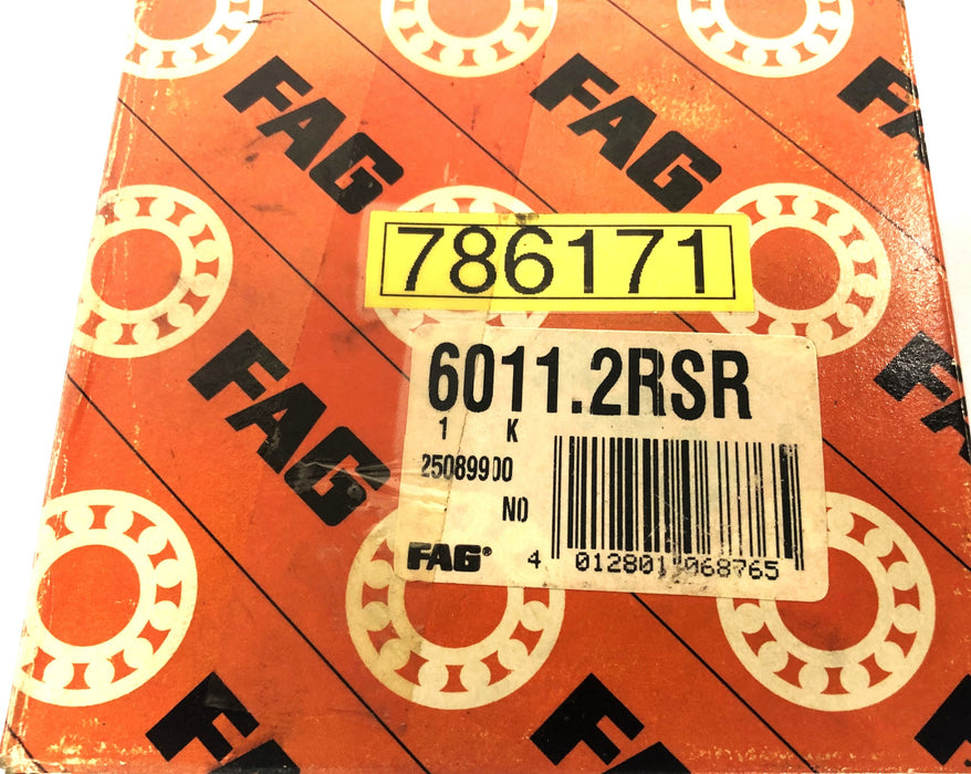 FAG Ball Bearing 6011.2RSR NOS