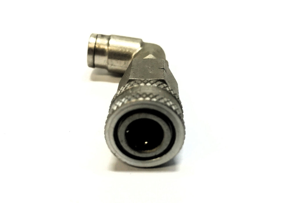 Parker Hydraulic Quick Connect Hose Coupling W/ Elbow Fitting SST-1 NOS