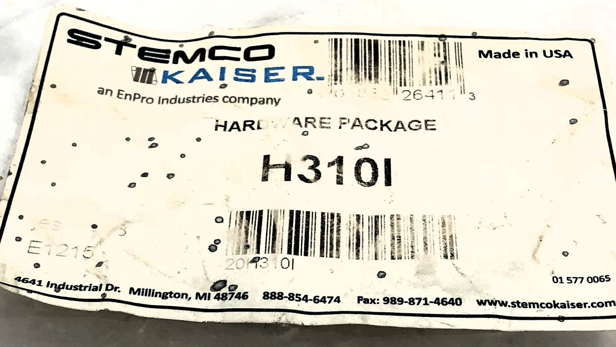 Stemco Hardware Kit H310I NOS