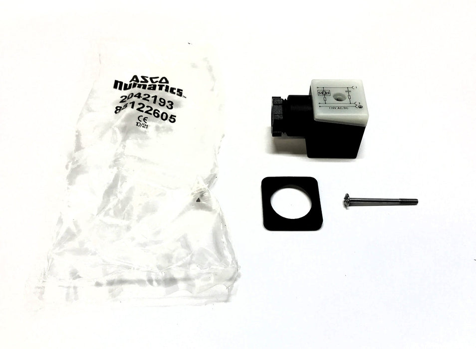 Asco Numatics Solenoid Connector 2042193 (88122605) NOS