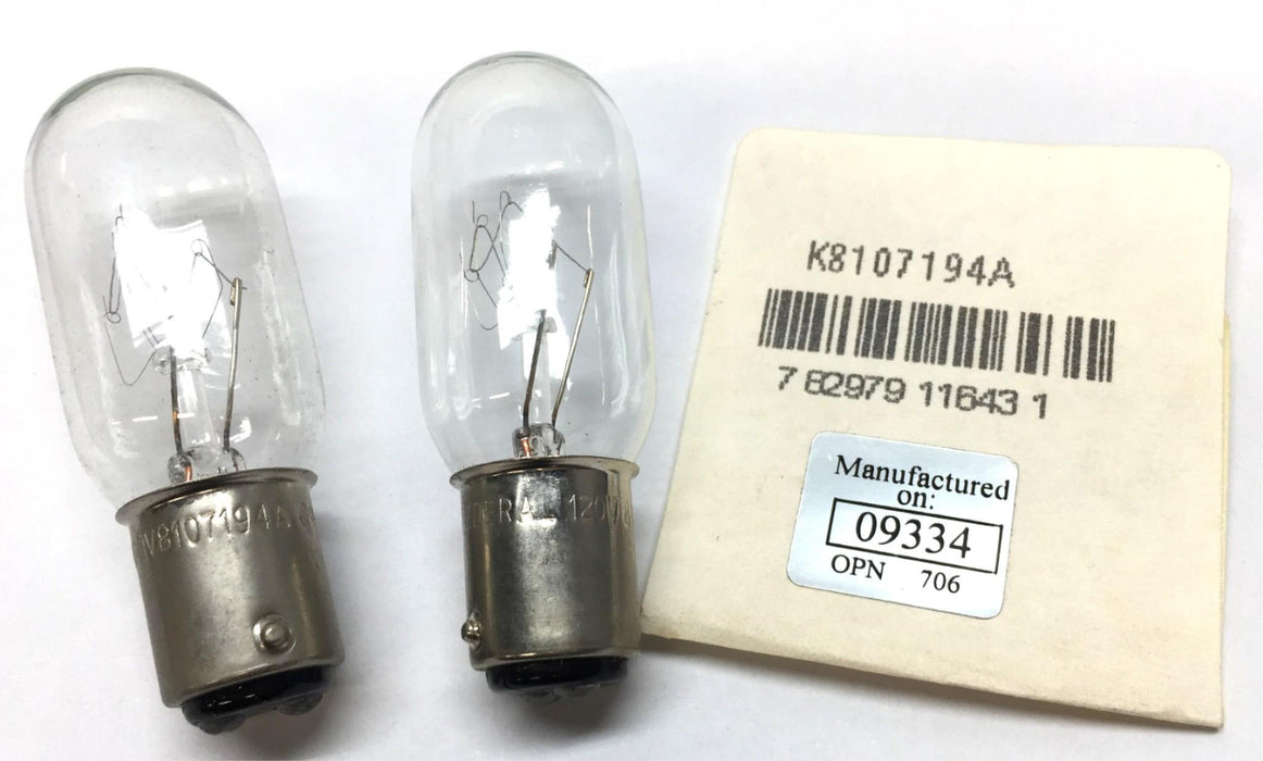 Federal Signal Light Bulb K8107194A [Lot of 2] NOS