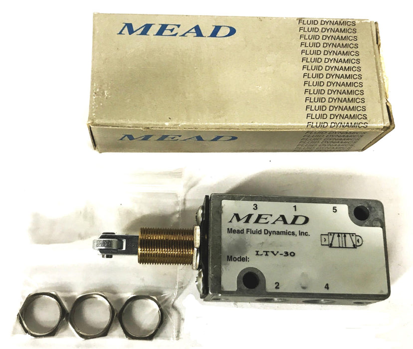 Mead 4-Way Roller Valve LTV-30 NOS