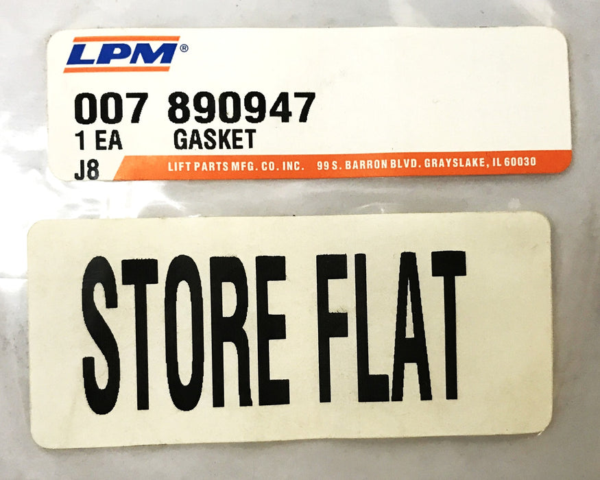 LPM Forklift Timing Cover Gasket 007-890947 [Lot of 3] NOS