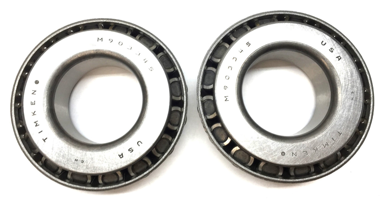Timken Rear Inner Differential Pinion Bearing M903345 [Lot of 2] NOS