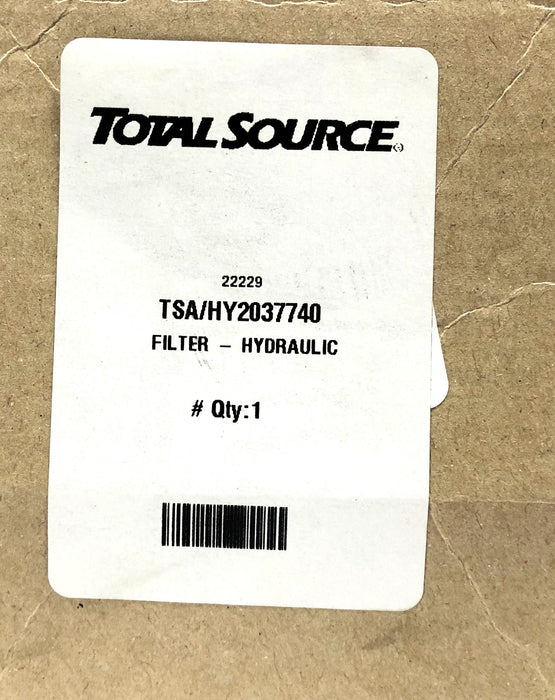 Total Source Hydraulic Filter For Hyster Forklift HY2037740 NOS