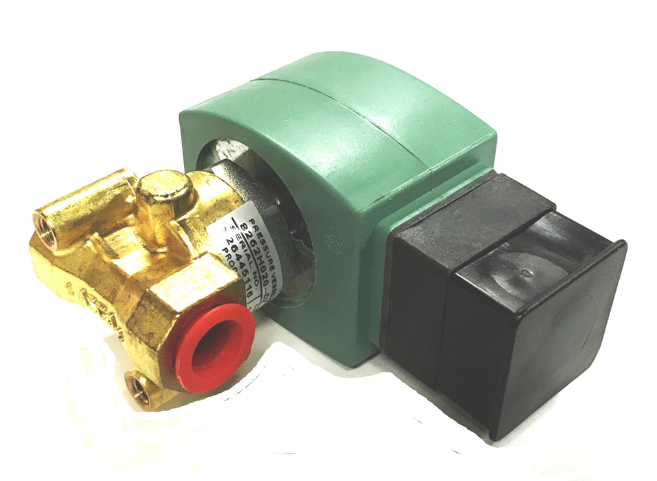 Asco Redhat 24DC Solenoid Valve for 1/4 inch Pipe 8262H020 NOS