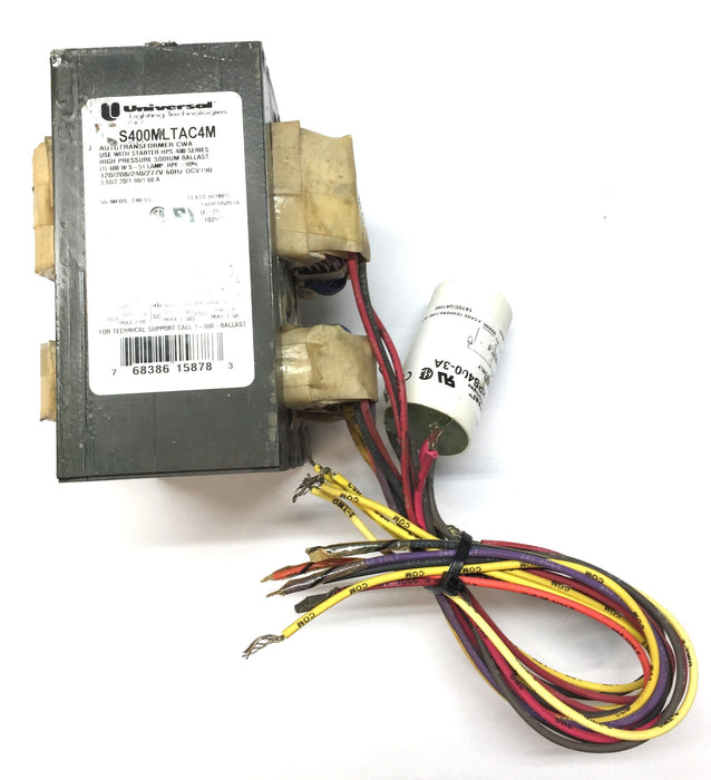 Universal Lighting Technologies Ground Ballast Autotransformer S400MLTAC4M USED