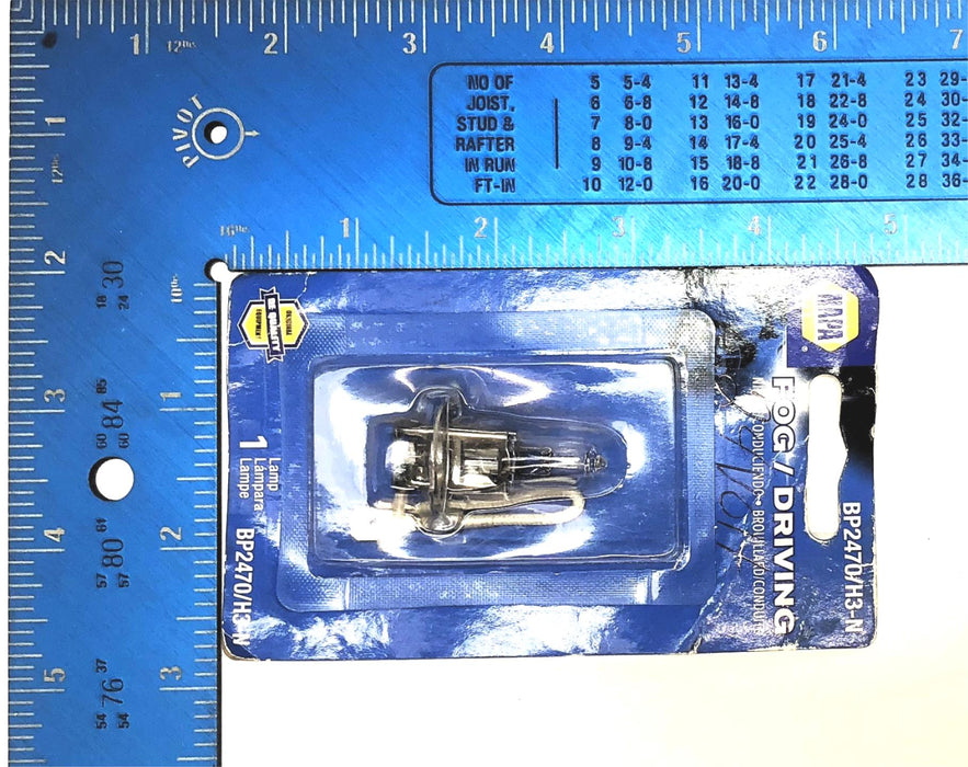 Napa 24V Fog/Driving Headlight Bulb BP2470/H3-N [Lot of 3] NOS