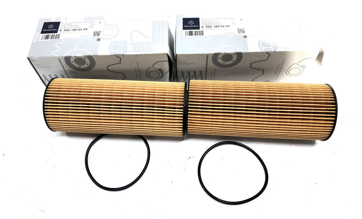 Mercedes-Benz TS Oil Filter Element A9061800209 (01FRV32H) [Lot of 2] NOS