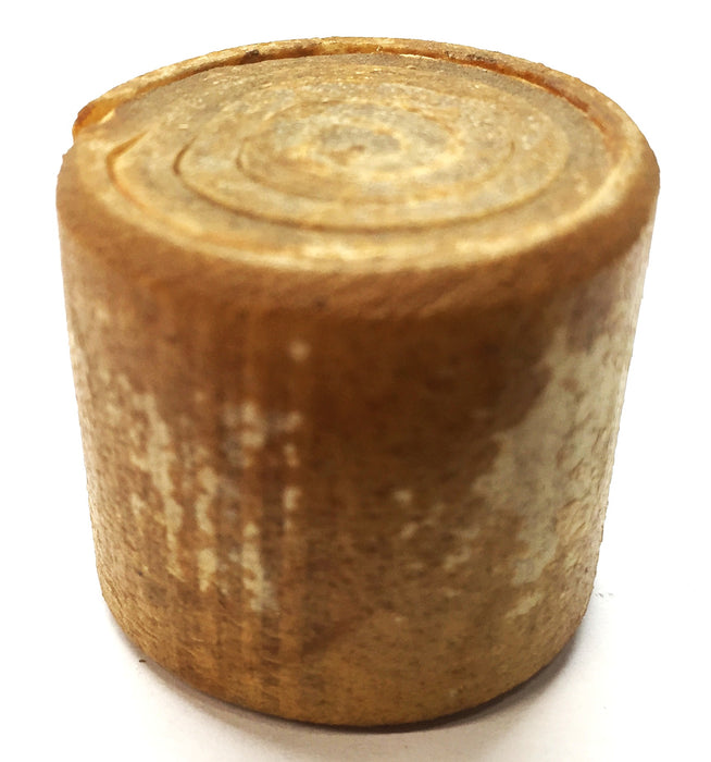 Unbranded 1-1/4" Face Diameter Grade Medium Soft Natural Hammer Tip 5907A18 NOS