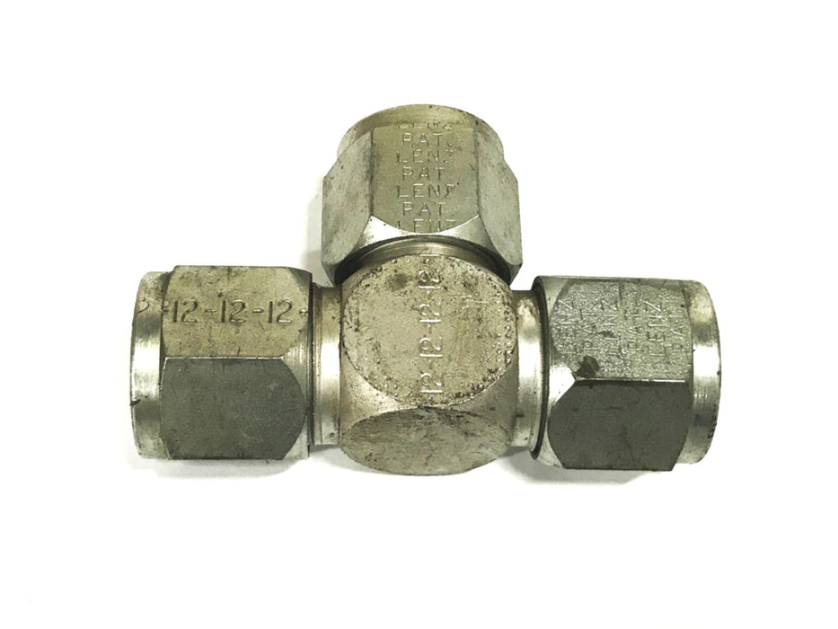 Lenz 3/4 inch x 3/4 inch x 3/4 inch Union Tee NOS