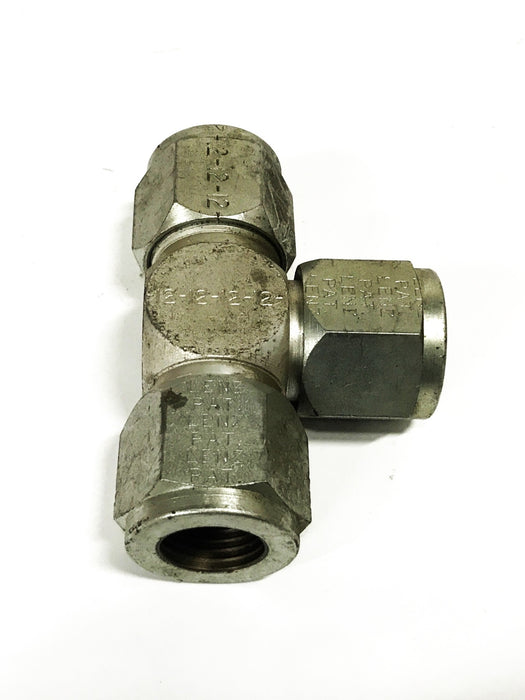 Lenz 3/4 inch x 3/4 inch x 3/4 inch Union Tee NOS