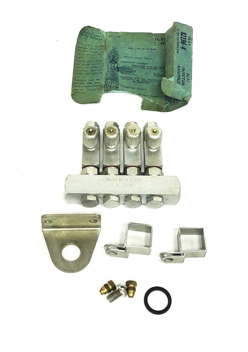 Lincoln SL31-4 Hydraulic Oil Injector Manifold Assembly 82196-4 USED