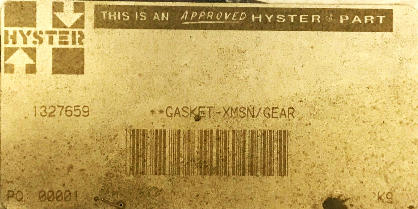 Hyster Forklift Transmission Cover Gasket 1327659 [Lot of 2] NOS