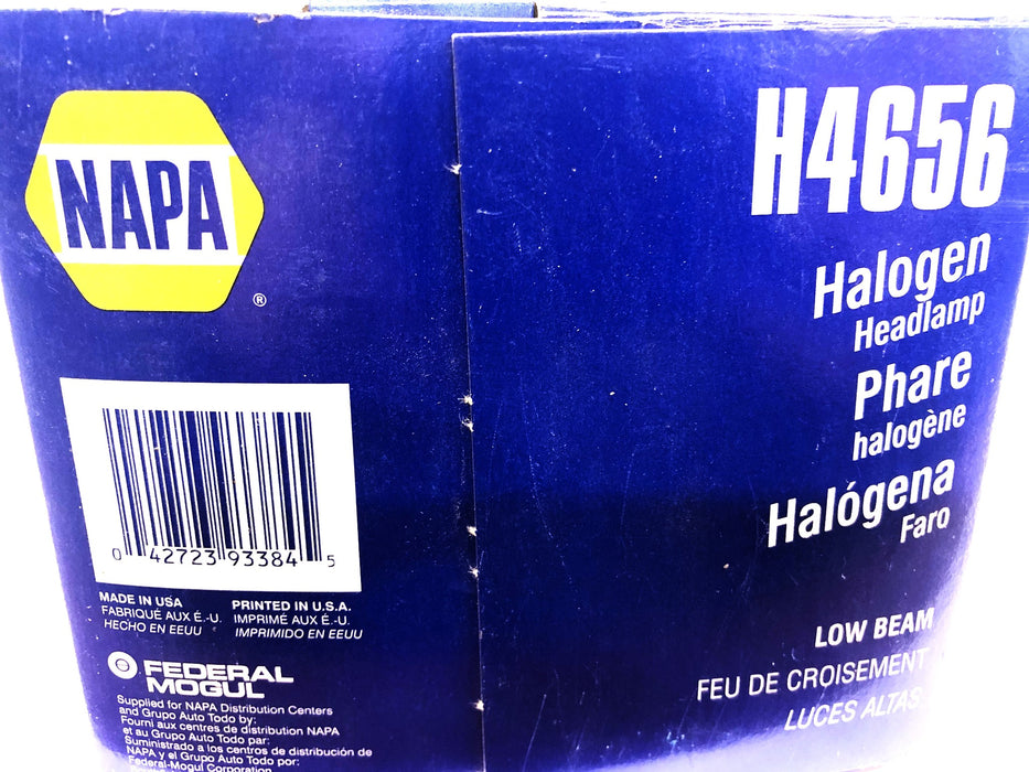 Napa Sealed Beam Headlamp Headlight Light Bulb H4656 [Lot of 2] NOS