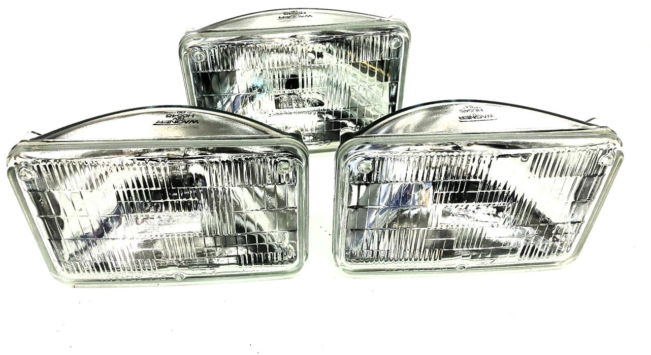Napa Sealed Beam Headlight Assembly H6545 (B6) [Lot of 3] NOS