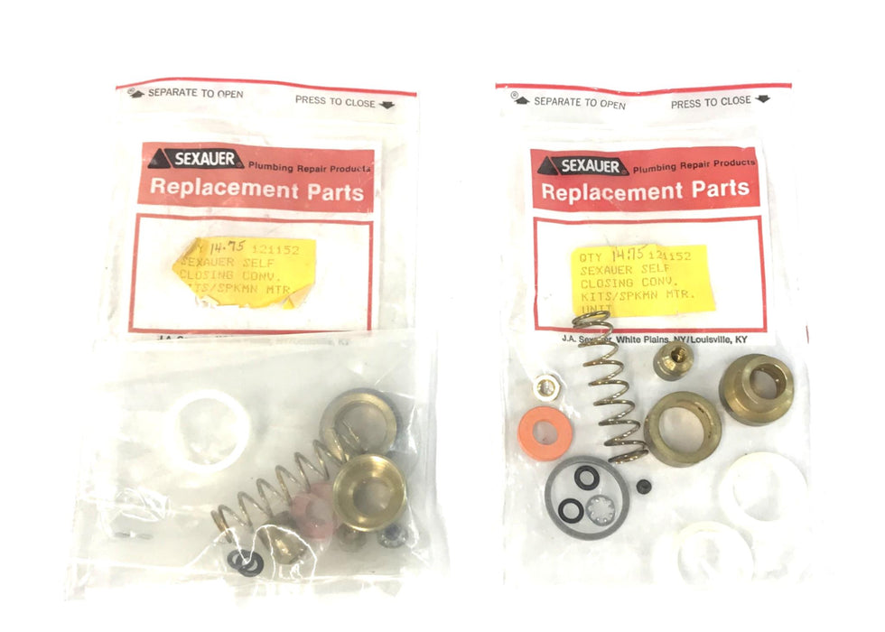 Sexauer Self Closing Conversion Kit 121152 [Lot of 3] NOS