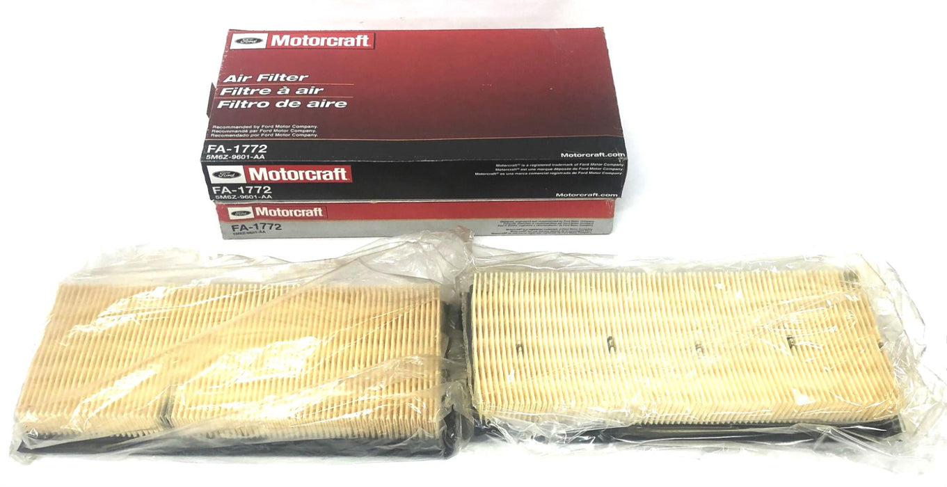 Ford Motorcraft Air Filter FA-1772 (5M6Z-9601-AA) [Lot of 2] NOS