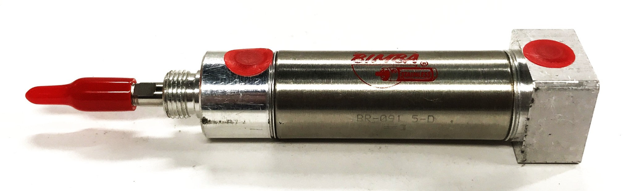 Bimba 1-1/16 inch Double Acting Pneumatic Cylinder BR-091-5D NOS