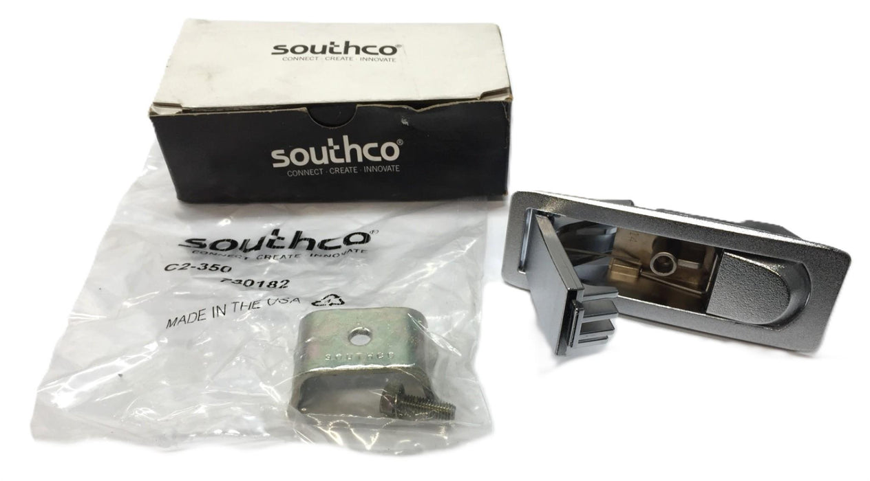 Southco Textured Non-Locking Latch with Hardware C2-32-11 (730787) NOS
