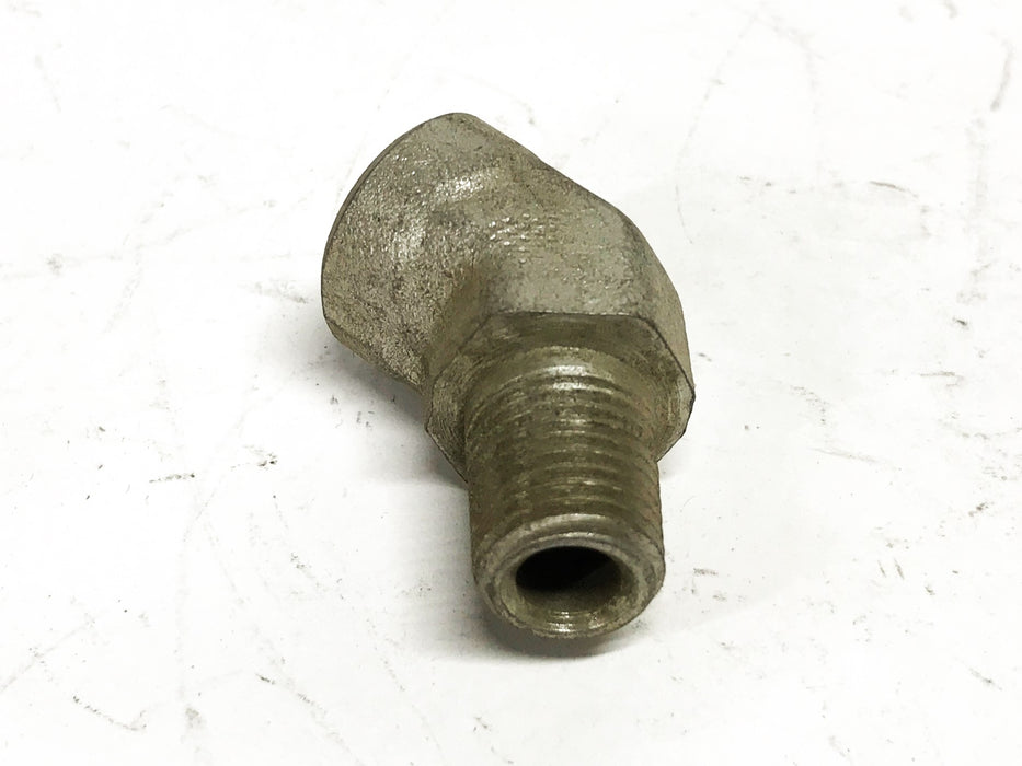 Parker 1/4 inch Male x 1/4 inch Female Iron 45-degree Pipe Elbow [Lot of 12] NOS