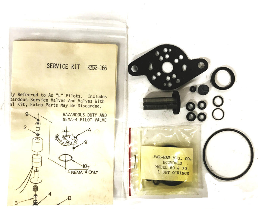 Parker/Schrader L-Pilot Service Kit K352-166 NOS