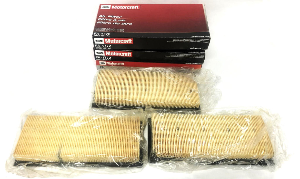 Ford Motorcraft Air Filter FA-1772 (5M6Z-9601-AA) [Lot of 3] NOS