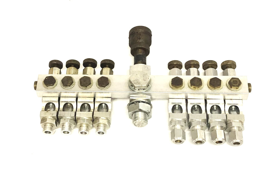 Lube Devices Hydraulic Oil Injector Assembly 3/4-1/4 Inch USED