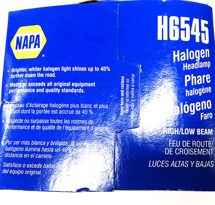 Napa Sealed Beam Headlight Assembly H6545 (B6) [Lot of 3] NOS