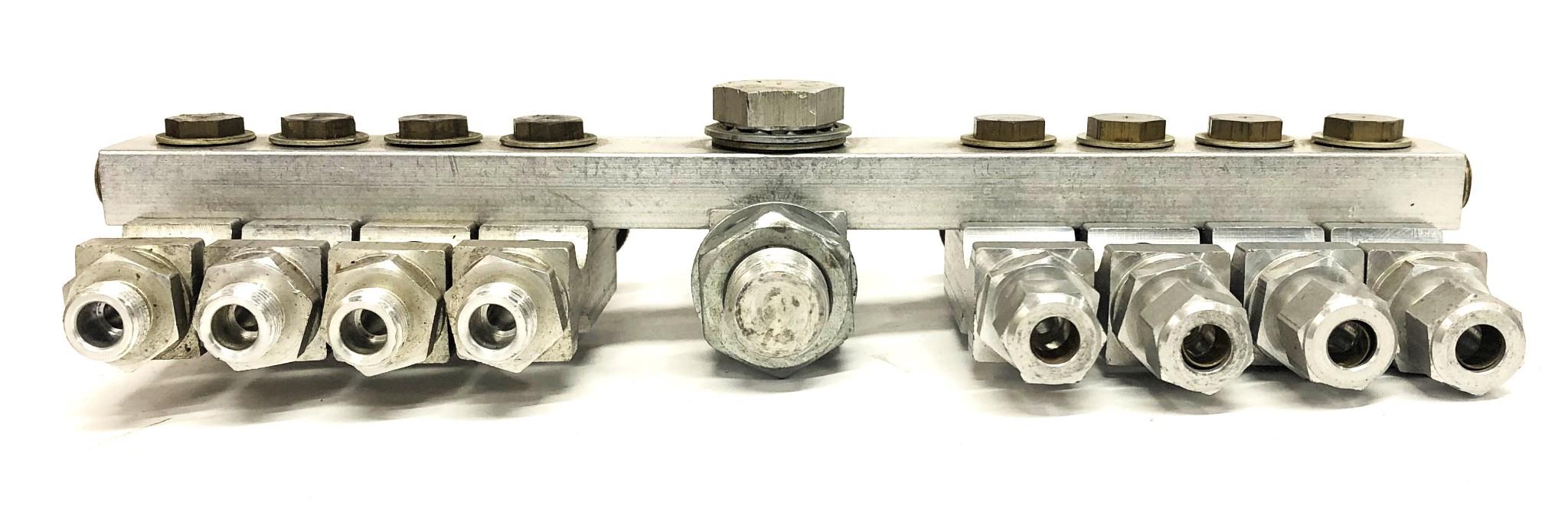 Lube Devices Hydraulic Oil Injector Assembly 3/4-1/4 Inch USED