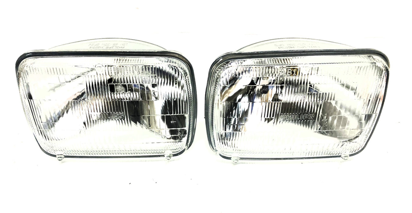 Philips Sealed Beam Headlight Assembly H6054-C1 [Lot of 2] NOS