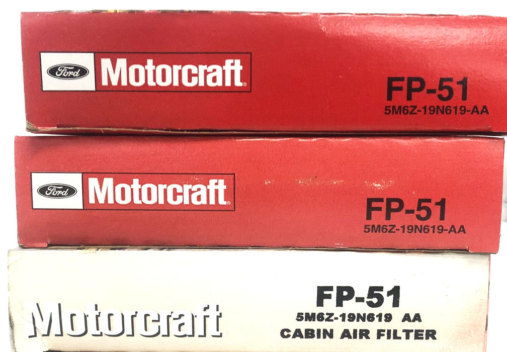 Ford Motorcraft Air Filter FP-51 (5M6Z-19N619-AA) [Lot of 3] NOS