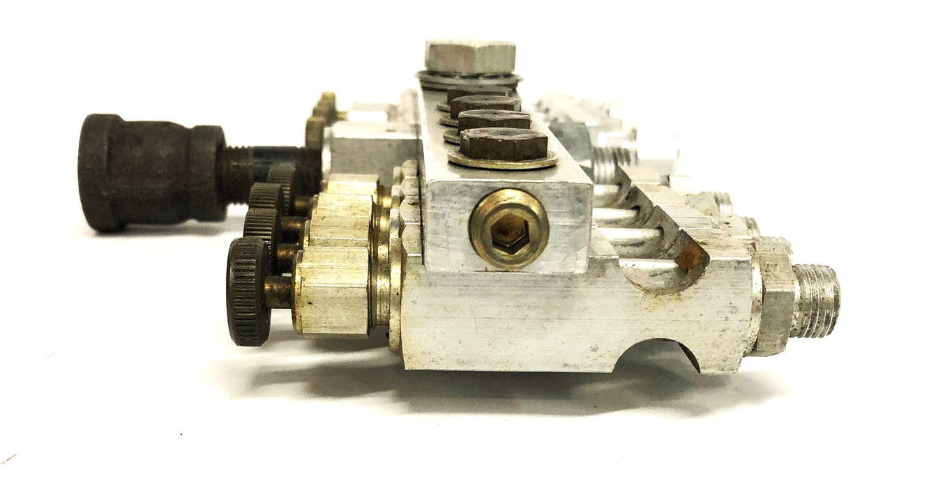 Lube Devices Hydraulic Oil Injector Assembly 3/4-1/4 Inch USED